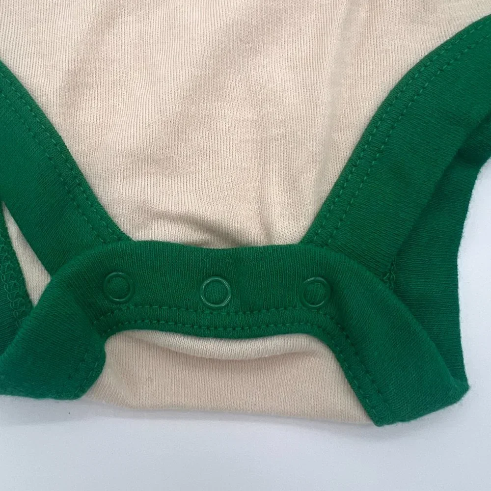NWOT 🥀 0-3Mo. "Lucky Charm" Wonder Nation St. Patrick's Day 2 Piece Onesie Set - Picture 3 of 10
